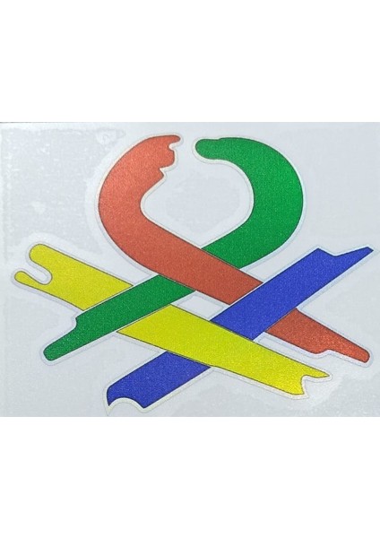 Oto Aksesuar-Benetton Sticker 10 x 8 cm fiyatları