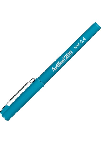 Artline 200N Fıne Keçe Uçlu Yazı Kalemi 0.4 mm Blue