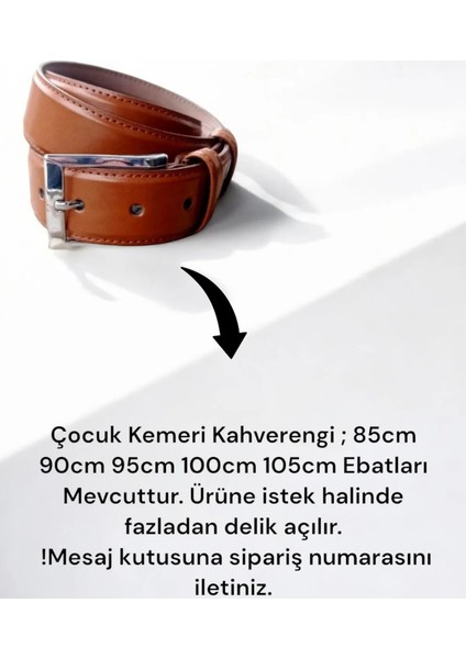 Çocuk Kemeri Kahverengi