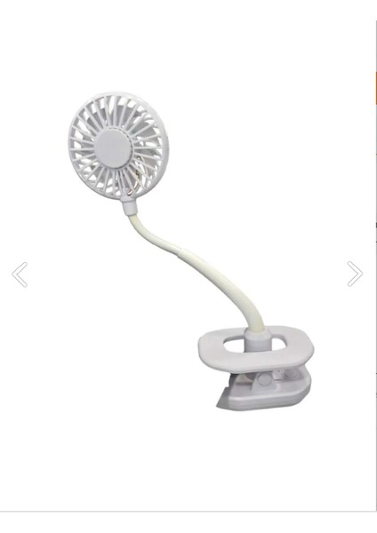 Portatif Işıklı Mini Klipsli Fan fırsatları
