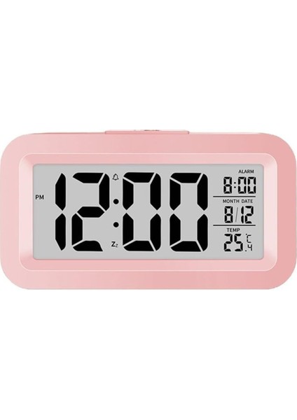 Dijital Masa Üstü Çalar Saat Alarm Termometre 14 x 5 cm Dekoratif Tasarım fiyatları