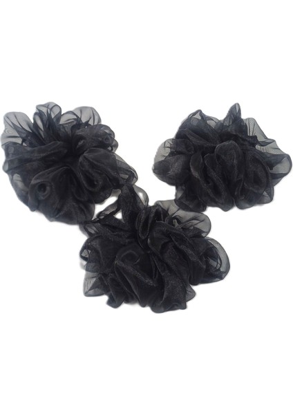 Büyük Organze Scrunchie - Yumuşak Dokulu Saç Tokası modelleri