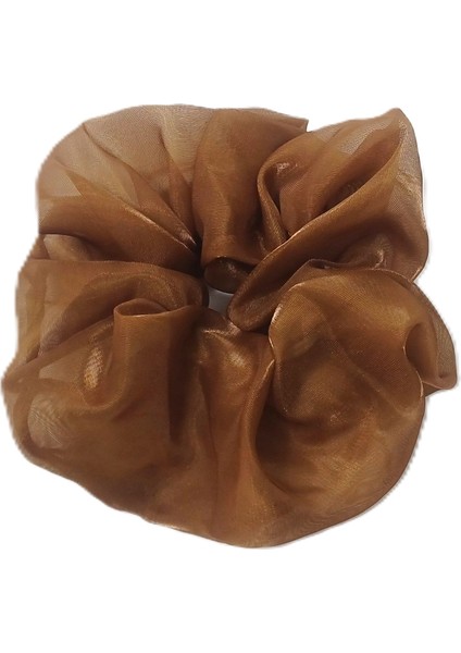 Büyük Organze Scrunchie - Yumuşak Dokulu Saç Tokası indirimleri