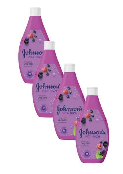 Vita-Rich Ahududu Özlü Duş Jeli 400 ml x 4
