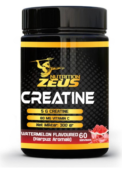 Creatine 300 gr Monohyrate Mikronized-Karpuz-Aroma