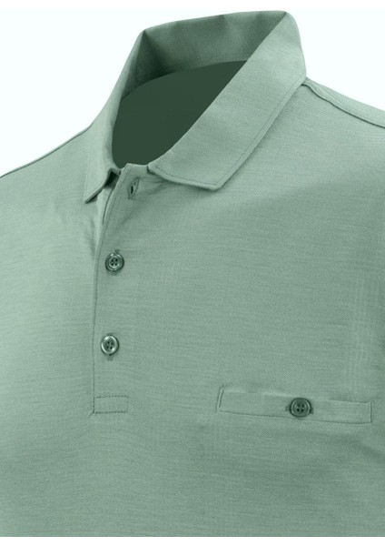 Erkek Polo Yaka Cepli Tişört 5107 BGL-ST04562