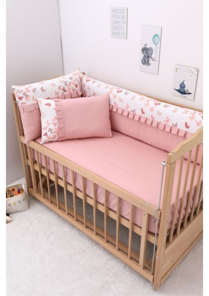 Pembe Düz Çarşaf ve Nevresim Takımı, Dolgu Korumalık, %100 Pamuk, 60x120 Ölçüleriyle Bebeğiniz İçin Mükemmel! fiyatları