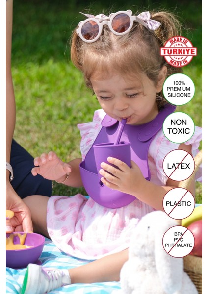 Premıum Silikon 4'lü Mama Seti Vakum Sistemli (Silikon Vakumlu Kase ) fiyatları
