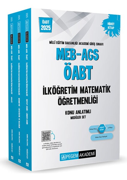2025 MEB-AGS-ÖABT İlköğretim Matematik Öğretmenliği Konu Anlatıml