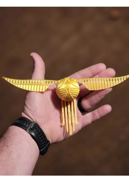 Harry Potter Golden Snitch Saç Tokası
