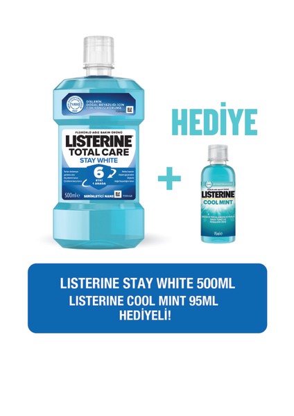 Stay White 500 ml + Cool Mint 95 ml Hediye