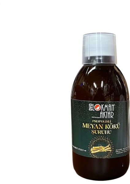 Propolisli Meyan Kökü Şurubu 230 Ml, 3 Adet, DVD Lokman Aktar