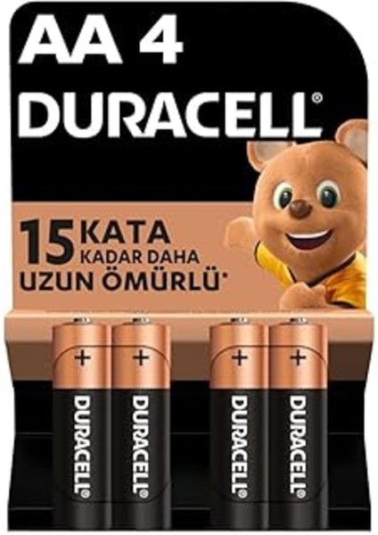 Slcshp Aa Alkalin Kalem Pil (4'lü Paket) 1,5 V LR6/MN1500 Cloydx 1061052