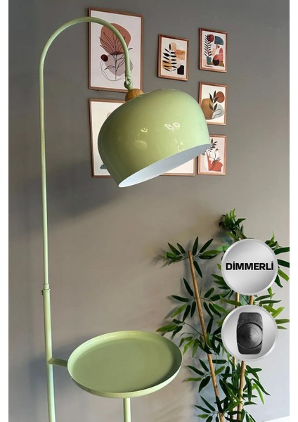 Dimmerli Mint Lambader Hareketli Başlık Sehpalı Modern Dekoratif Metal Oturma Odası Çalışma Odası fiyatları