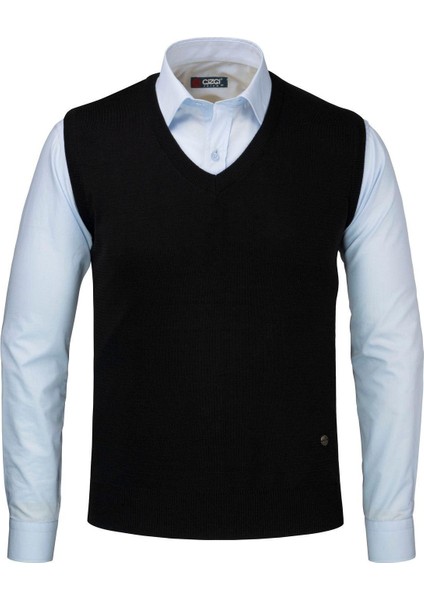 Erkek V Yaka Triko Süveter 4241H BGL-ST04030