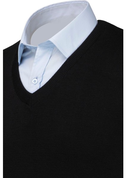 Erkek V Yaka Triko Süveter 4241H BGL-ST04030 indirimleri