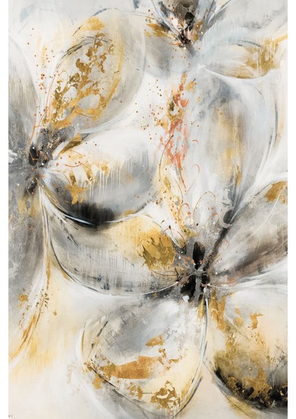 beyaz-Sarı Çiçek Model 2 |çerçeveli Temperli Cam Tablo Tekli Dikey fiyatları