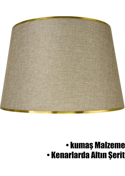 Kumbeji Gold Şeritli Lambader Şapkası