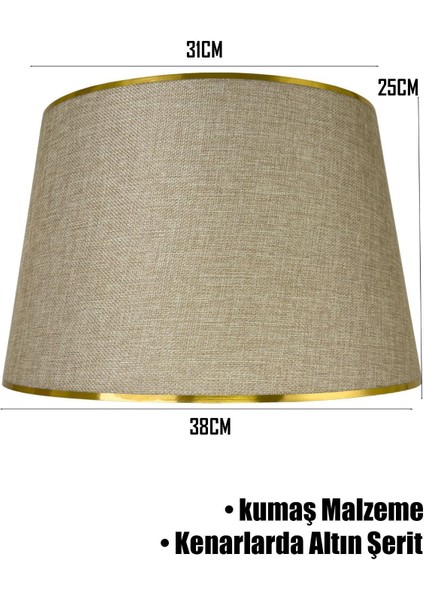 Kumbeji Gold Şeritli Lambader Şapkası