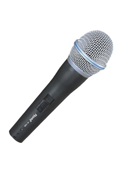 Roof R-100 600 Ohm Dinamik Kablolu El Mikrofonu
