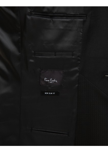 Erkek Siyah Yelekli Damatlık Smokin 50224036-VR046