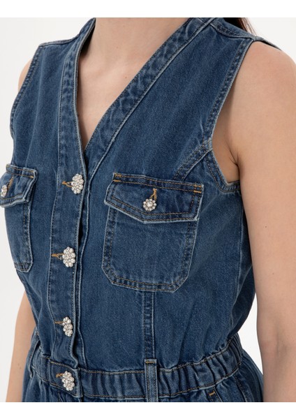 Kadın Açık Mavi Jean Tulum 50308961-VR095