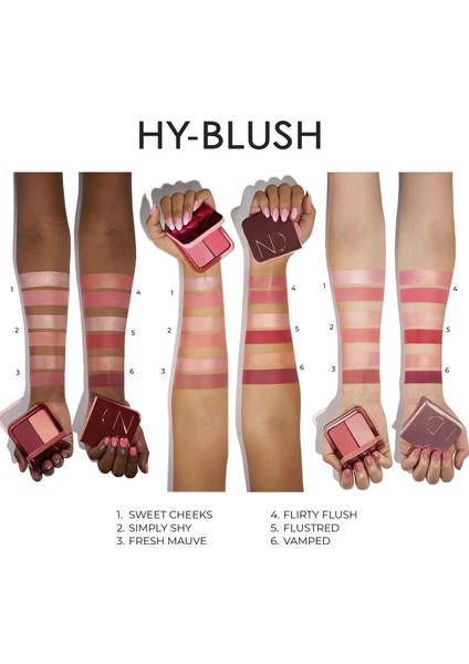 Hy-Blush - Ikili Krem Allık Flustered (10 gr) indirimleri