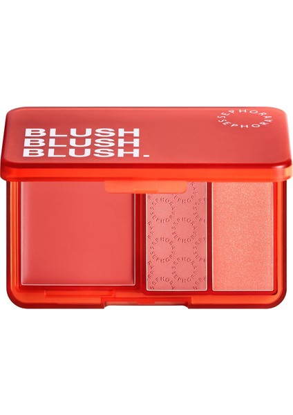 Palette Blush Blush Blush - Üçlü Allık Paleti 02 Sunset Chaser (10 gr)