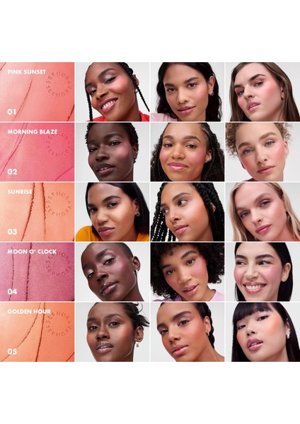 Colorful Blush Gaze - Işıltılı Allık 02 Morning Blaze (3,50 gr)