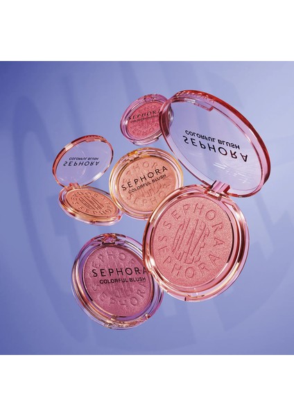 Colorful Blush Gaze - Işıltılı Allık 02 Morning Blaze (3,50 gr)