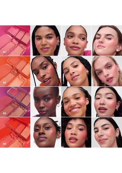 Palette Blush Blush Blush - Üçlü Allık Paleti 01 Candy Lover (10 gr) fiyatları