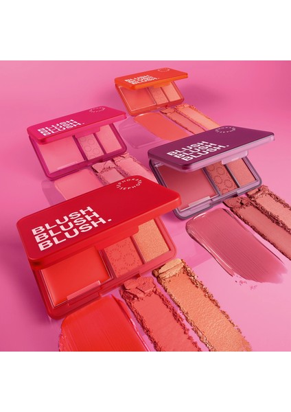 Palette Blush Blush Blush - Üçlü Allık Paleti 01 Candy Lover (10 gr) indirimleri