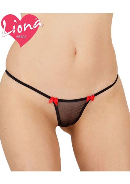 Mulvxbrf BRF02 Tül Büyük Beden G-String (Mulvix)