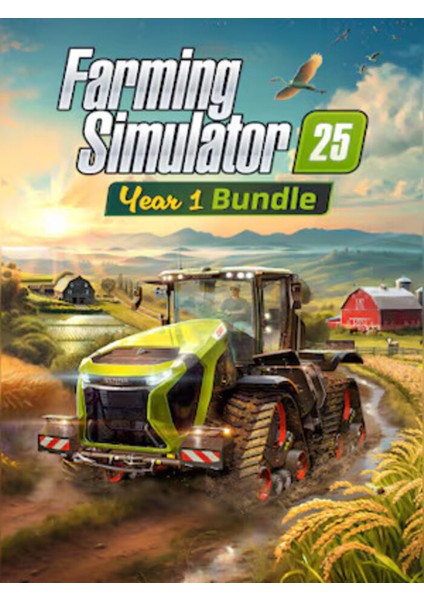 Farming Simulator 25 - Year 1 Bundle (Pc Oyun) Windows 10/11 Microsoft Store Hesabı