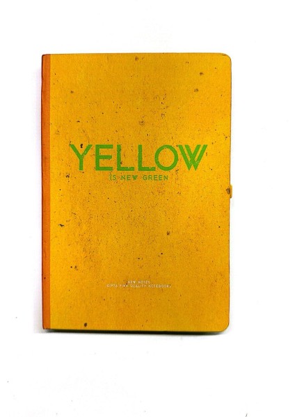 New Notes Iplik Dikişli Sert Kapak Yellow Defter-Fosforlu Kalem(2 Ad.)-Yapışkanlı Not Kağıdı-Set 1 modelleri