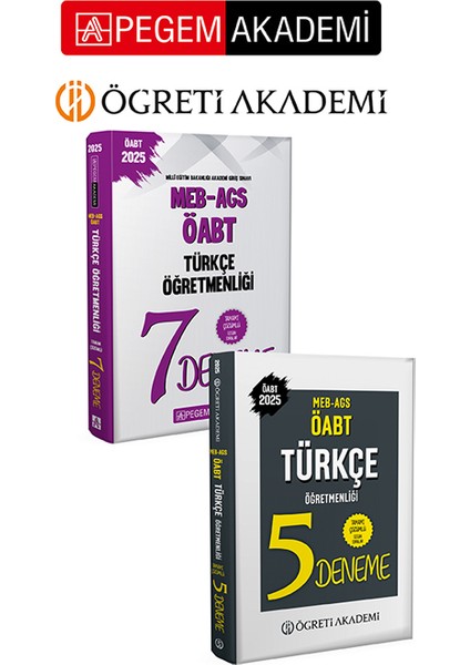 Pegem Akademi 2025 Meb Ags Öabt Türkçe Öğretmenliği Tamamı Çözüml