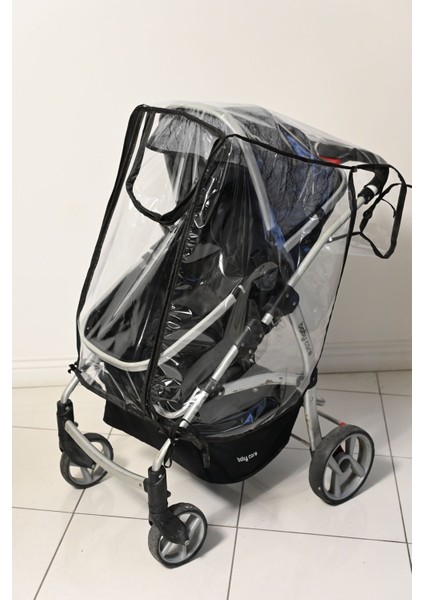Ultra Lüks Fermuarlı Bebek Arabası Yağmurluğu Siyah(Bütün Bebek Arabalarına Uyumludur) Yzr fiyatları