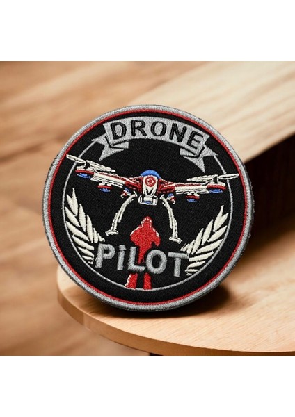 Drone Pilotu Patch Peç Arma - 10 cm