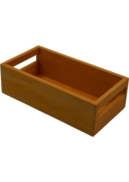 Suya Dayanıklı El Yapımı Marin Kayın Ahşap Organizer 30X15CM fırsatları