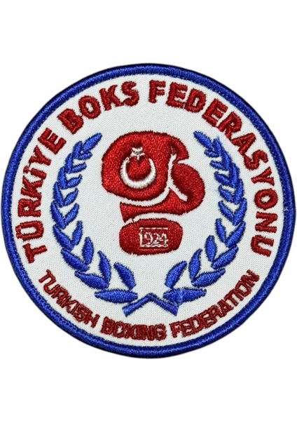 Türkiye Boks Federasyonu Nakış Peç Patch - 8 cm