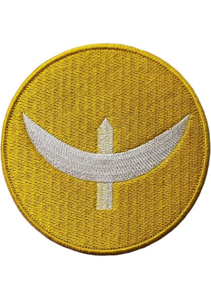 Osmanlı Beyliği Bayrağı Patch Nakış Peç - 10 cm