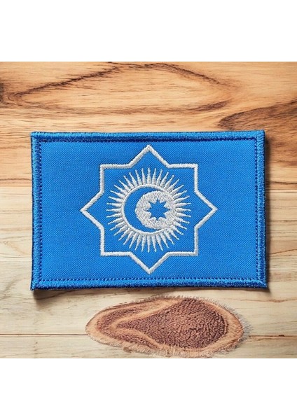 Türk Devletleri Teşkilatı Bayrağı Patch Arma - 8x5 cm