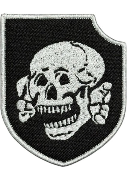 Waffen Ss Division Nakış Patch Peç - 8x9.5 cm