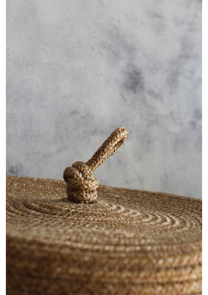 El Dokuması Jüt Sepet, Çok Amaçlı ve Şık Saklama Çözümü, 0-25 cm çap modelleri