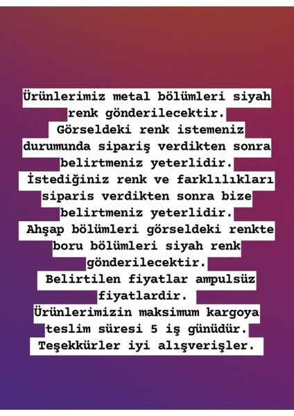 Dekoratif Salona Borudan Aydınlatma Lambader