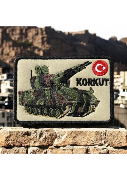 Korkut | Alçak Irtifa Hss Patch Arma Nakış - 10X7 cm