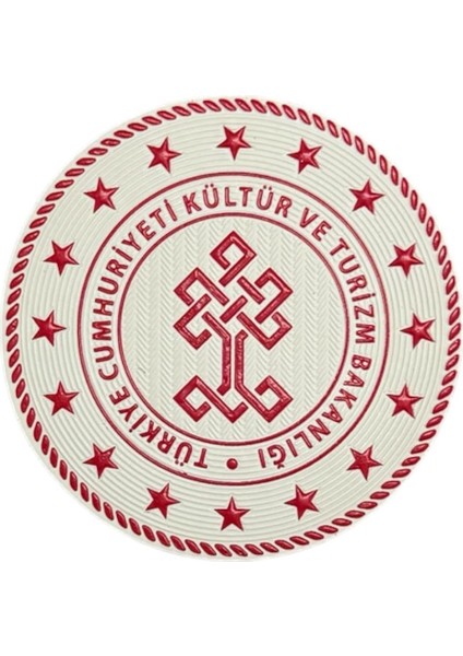 Kültür ve Turizm Bakanlığı Kol Göğüs Peç Patch - 7 cm