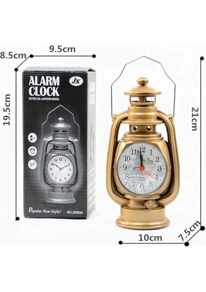 Gaz Lamba Model Alarm Masa Çalar Saat (4767) fiyatları