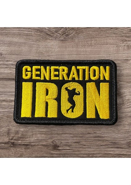 Generation Iron Patch Arma Nakış Peç - 10x6 Cm