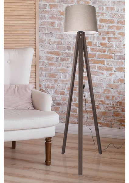 Deko Lambader Ceviz Ayak / Kum Beji Şapka